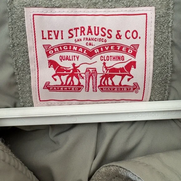 Levi Strauss Co Shacket Jacket Wool Blend - Picture 4 of 4